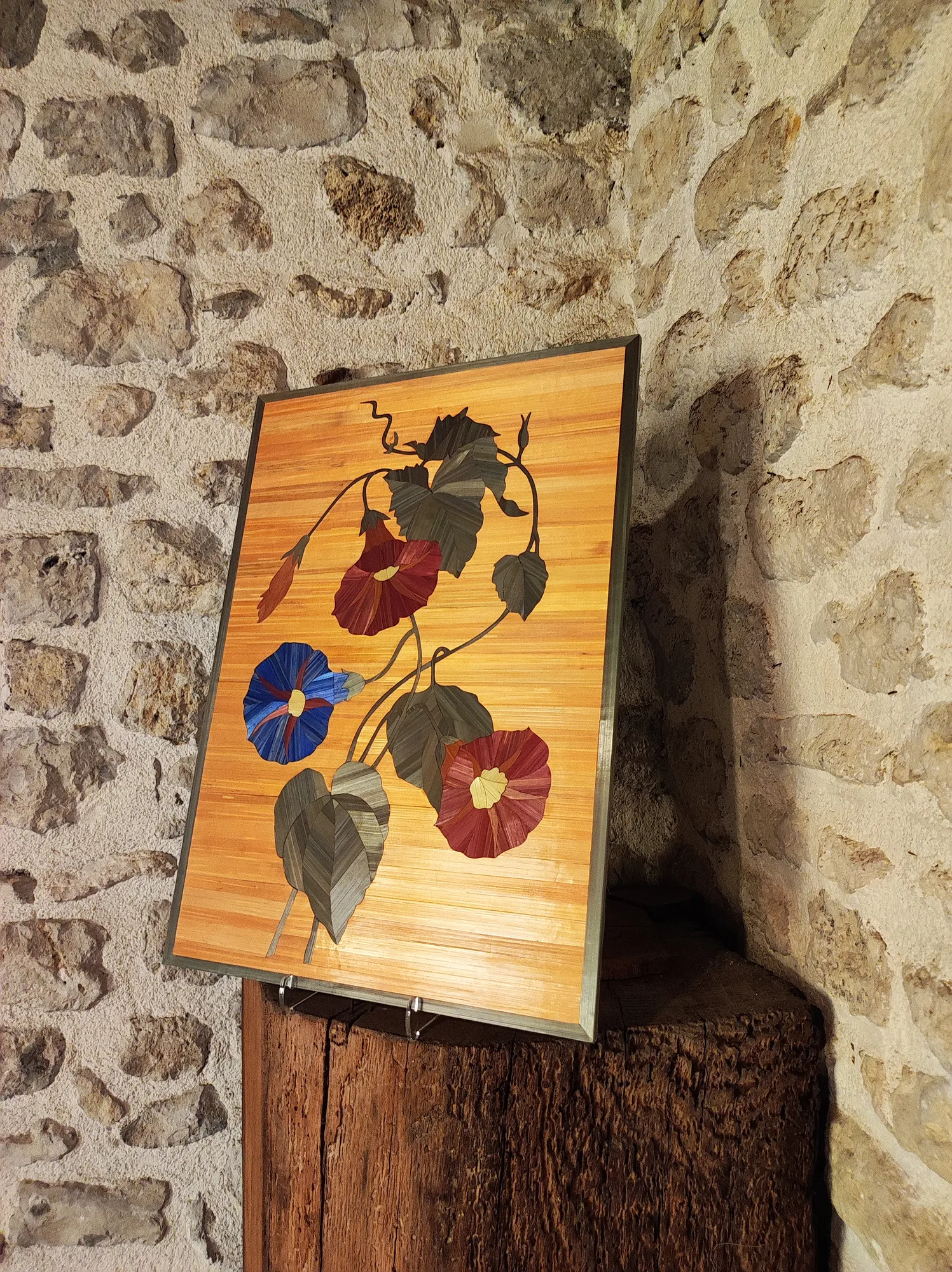 Tableau Fleur Ipomea